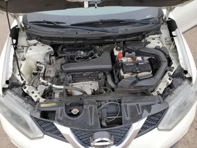 5N1AT2MV6FC802990 - 2015 NISSAN ROGUE S WHITE photo 11