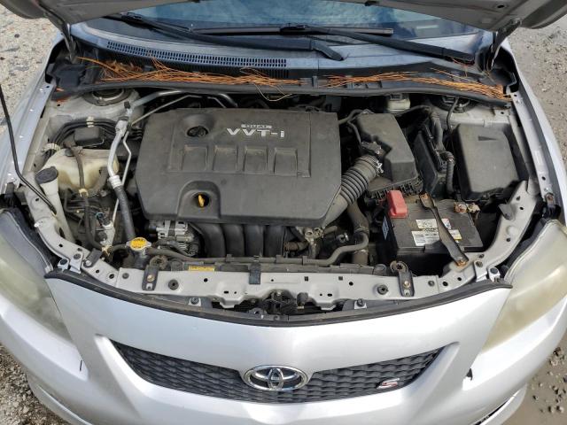 1NXBU4EEXAZ244365 - 2010 TOYOTA COROLLA BASE Gümüş foto 11