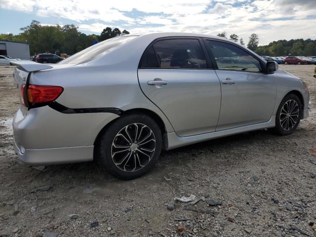 1NXBU4EEXAZ244365 - 2010 TOYOTA COROLLA BASE Gümüş foto 3