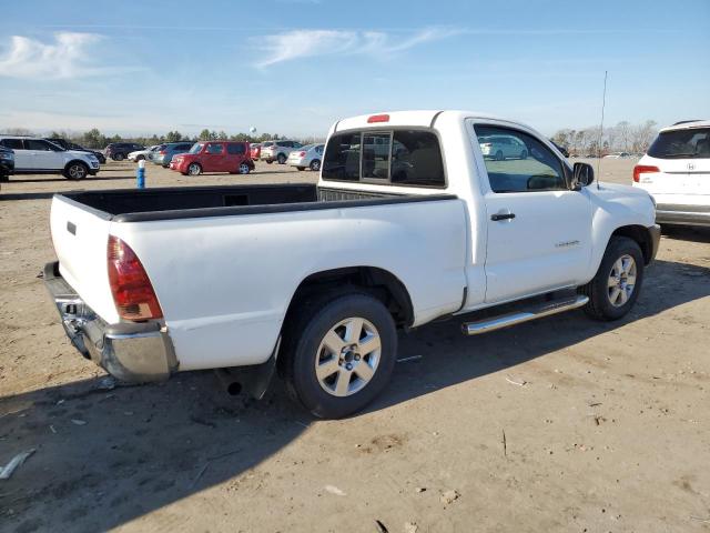 5TENX22NX7Z355340 - 2007 TOYOTA TACOMA WHITE photo 3