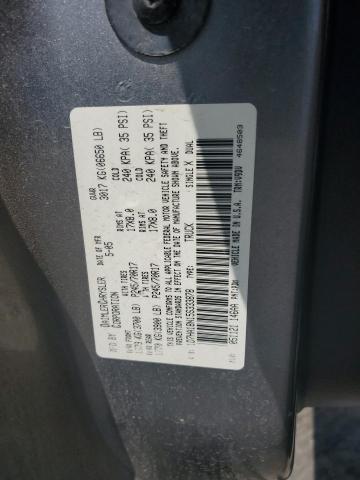 1D7HA18N15S333878 - 2005 DODGE RAM 1500 ST GRAY photo 12