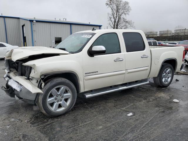 3GTP1VE05DG283661 - 2013 GMC SIERRA C1500 SLE WHITE photo 1