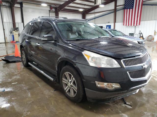 1GNKVHKD2FJ201787 - 2015 CHEVROLET TRAVERSE LT BLACK photo 4