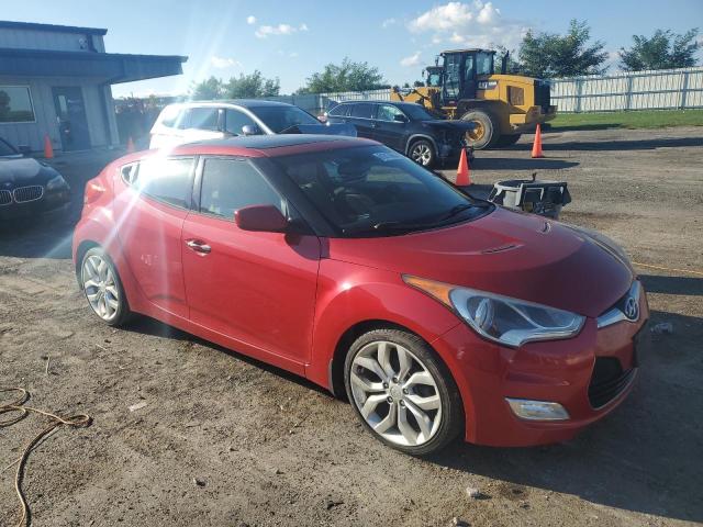KMHTC6AD8DU119840 - 2013 HYUNDAI VELOSTER RED photo 4
