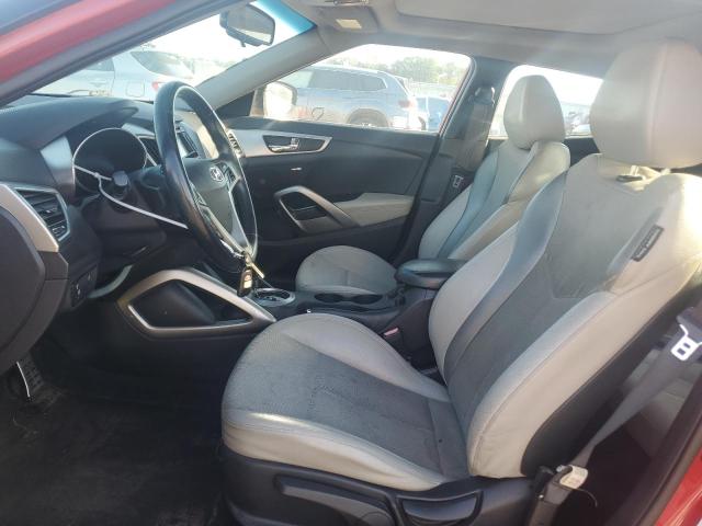 KMHTC6AD8DU119840 - 2013 HYUNDAI VELOSTER RED photo 7