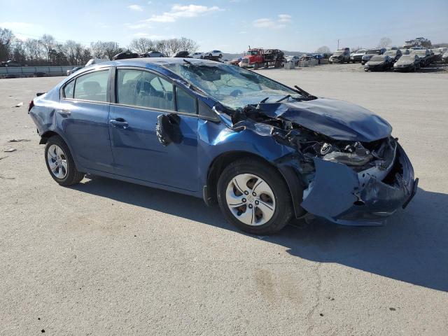 2HGFB2F52FH563978 - 2015 HONDA CIVIC LX BLUE photo 4