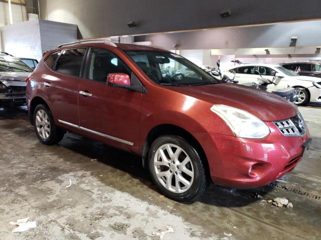 JN8AS5MT1CW257898 - 2012 NISSAN ROGUE S BURGUNDY photo 4