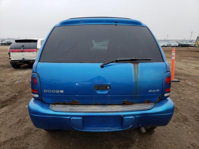 1B4HS28Y3WF214423 - 1998 DODGE DURANGO BLUE photo 6