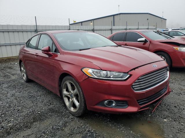 3FA6P0H75DR266701 - 2013 FORD FUSION SE RED photo 4