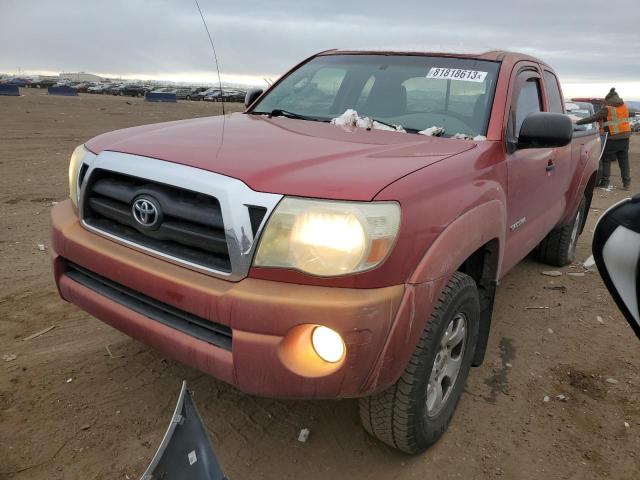 5TETU62N18Z521799 - 2008 TOYOTA TACOMA PRERUNNER ACCESS CAB RED photo 1