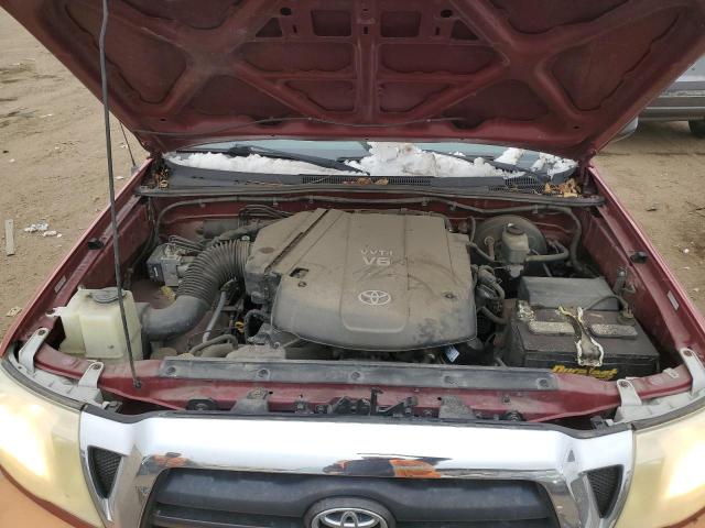 5TETU62N18Z521799 - 2008 TOYOTA TACOMA PRERUNNER ACCESS CAB RED photo 11