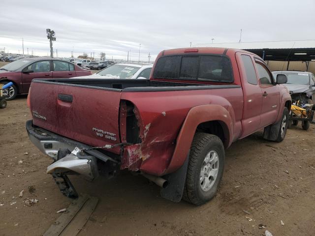 5TETU62N18Z521799 - 2008 TOYOTA TACOMA PRERUNNER ACCESS CAB RED photo 3