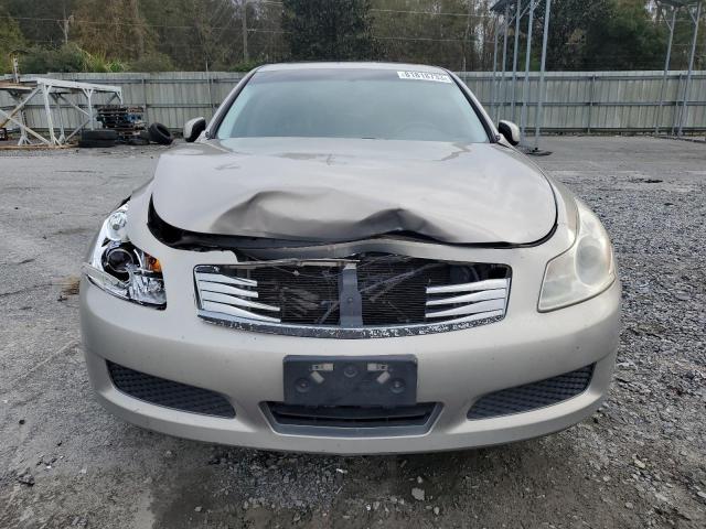 JNKBV61E08M206669 - 2008 INFINITI G35 BEIGE photo 5