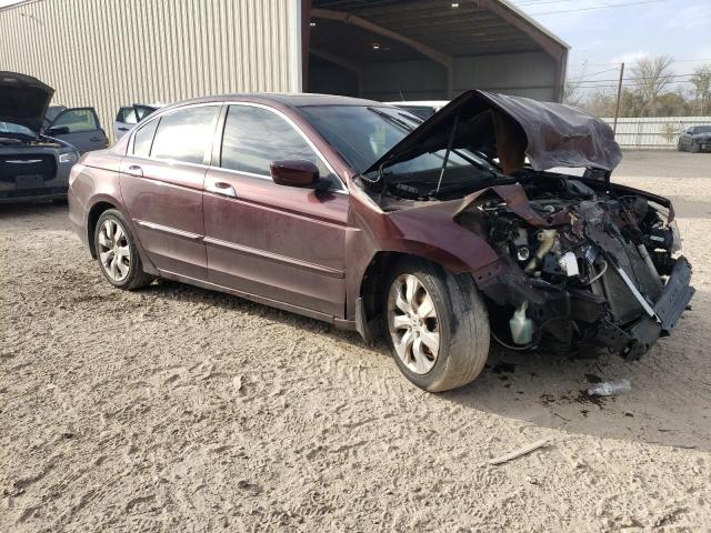 5KBCP3F88AB018418 - 2010 HONDA ACCORD EXL MAROON photo 4