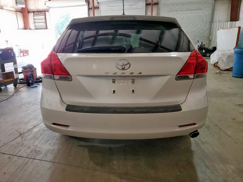 4T3ZA3BB8BU051717 - 2011 TOYOTA VENZA WHITE photo 6