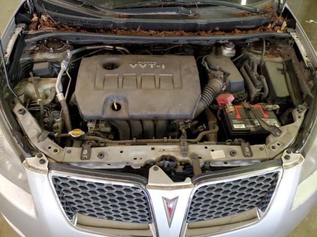 5Y2SP67819Z427392 - 2009 PONTIAC VIBE SILVER photo 11