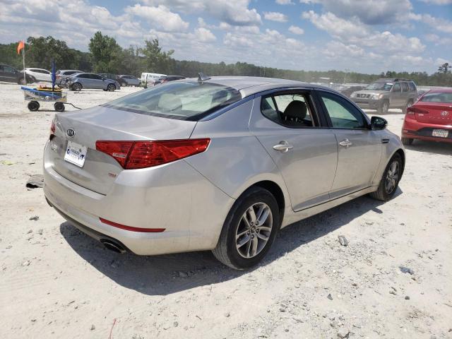 KNAGM4A76B5109880 - 2011 KIA OPTIMA LX SILVER photo 3