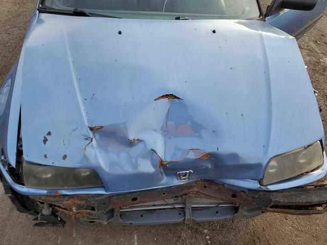 2HGED6342MH586375 - 1991 HONDA CIVIC BLUE photo 11