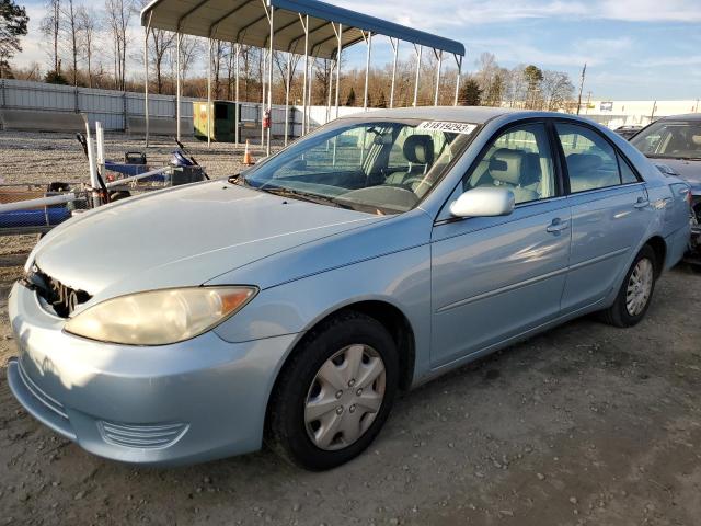 4T1BE32K15U953886 - 2005 TOYOTA CAMRY LE BLUE photo 1