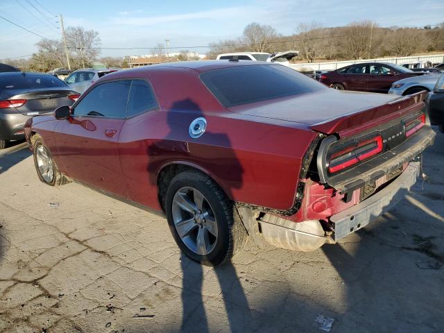 2C3CDZAG3KH750433 - 2019 DODGE CHALLENGER SXT MAROON photo 2