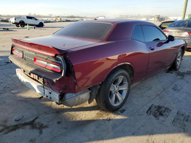 2C3CDZAG3KH750433 - 2019 DODGE CHALLENGER SXT MAROON photo 3