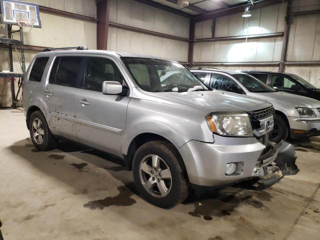 5FNYF4H4XBB054135 - 2011 HONDA PILOT EX SILVER photo 4