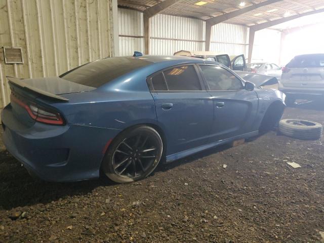 2C3CDXMGXMH629613 - 2021 DODGE CHARGER GT BLUE photo 3