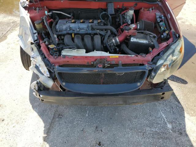 2T1BR32E16C598512 - 2006 TOYOTA COROLLA CE RED photo 11