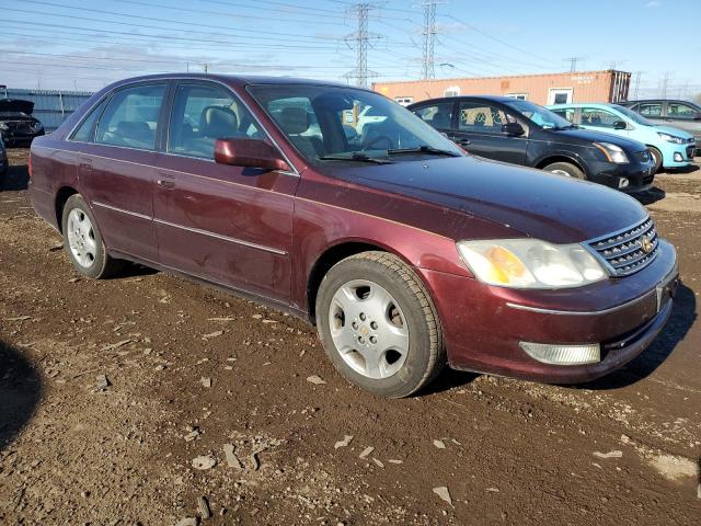 4T1BF28BX3U277403 - 2003 TOYOTA AVALON XL BURGUNDY photo 4