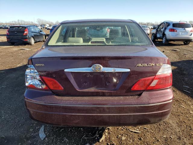 4T1BF28BX3U277403 - 2003 TOYOTA AVALON XL BURGUNDY photo 6