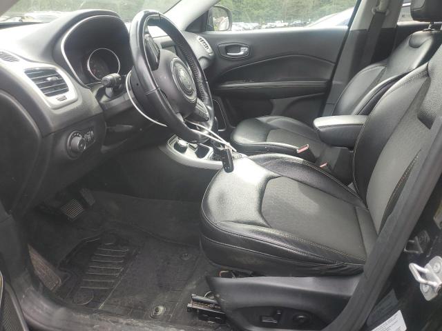 3C4NJDBB2JT150186 - 2018 JEEP COMPASS LATITUDE შავი ფოტო 7