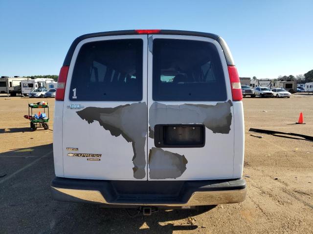 1GAZG1FG2B1139534 - 2011 CHEVROLET EXPRESS G3 LT WHITE photo 6