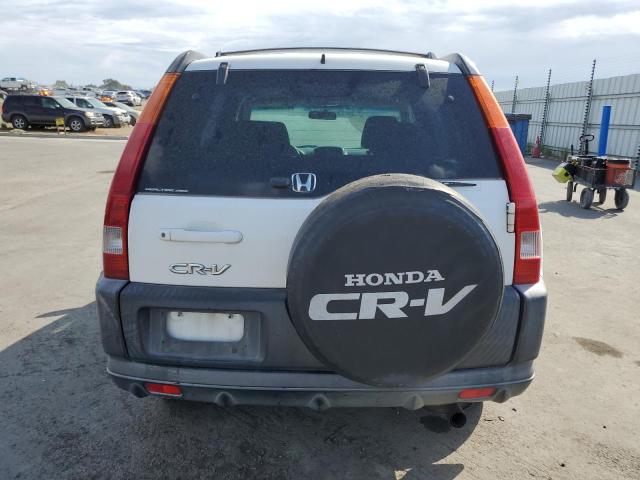 JHLRD78882C044444 - 2002 HONDA CR-V EX WHITE photo 6