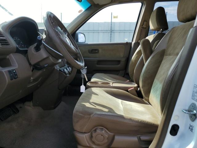 JHLRD78882C044444 - 2002 HONDA CR-V EX WHITE photo 7