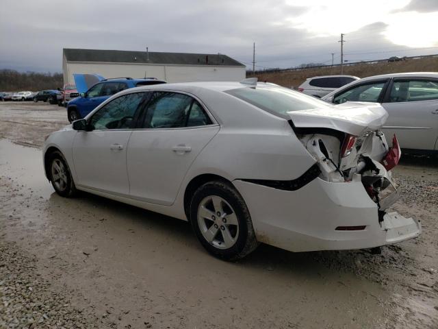 1G11C5SL7FF198395 - 2015 CHEVROLET MALIBU 1LT WHITE photo 2