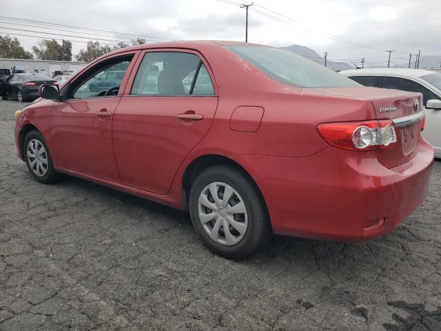 5YFBU4EE5DP115357 - 2013 TOYOTA COROLLA BASE Красный фото 2