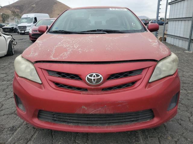 5YFBU4EE5DP115357 - 2013 TOYOTA COROLLA BASE Красный фото 5