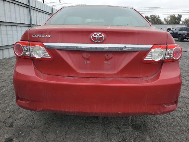 5YFBU4EE5DP115357 - 2013 TOYOTA COROLLA BASE Красный фото 6