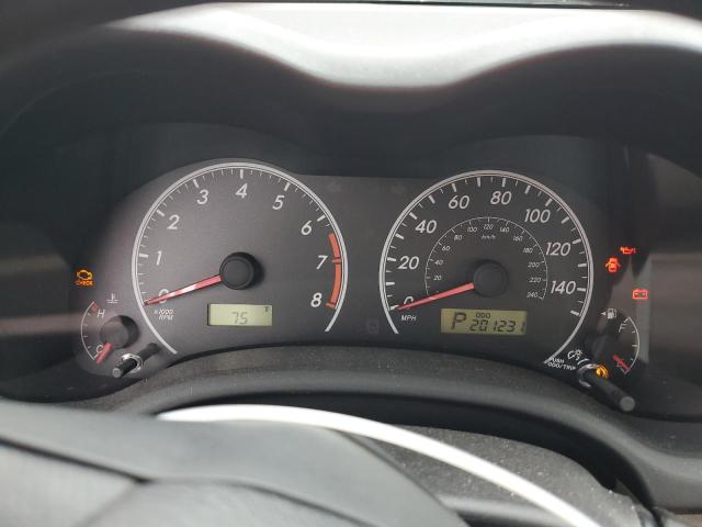 5YFBU4EE5DP115357 - 2013 TOYOTA COROLLA BASE Красный фото 9