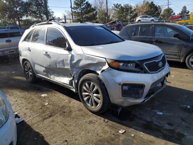 5XYKWDA26CG192778 - 2012 KIA SORENTO SX SILVER photo 4