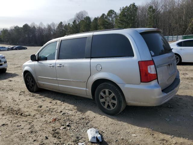 2A4RR5DG5BR683639 - 2011 CHRYSLER TOWN & COU TOURING SILVER photo 2