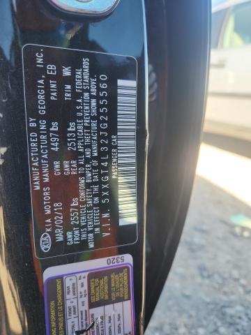 5XXGT4L32JG255560 - 2018 KIA OPTIMA LX BLACK photo 13