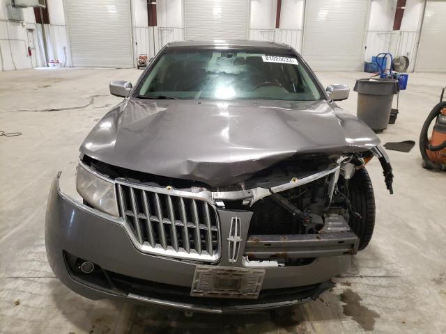 3LNHL2JC1BR760841 - 2011 LINCOLN MKZ GRAY photo 5