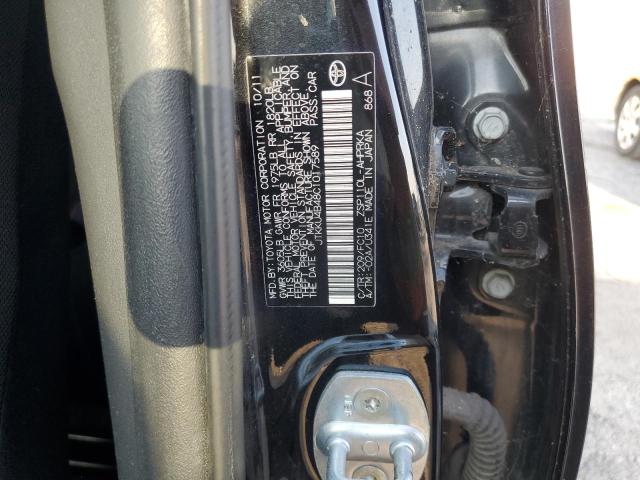 JTKKU4B48C1017589 - 2012 TOYOTA SCION XD 黑色 照片 12