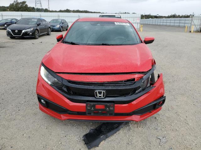 2HGFC2F82LH550294 - 2020 HONDA CIVIC SPORT RED photo 5
