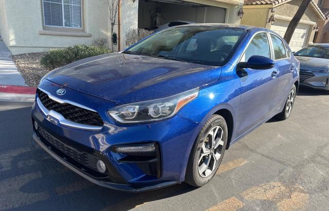 3KPF24AD1KE082991 - 2019 KIA FORTE FE BLUE photo 2