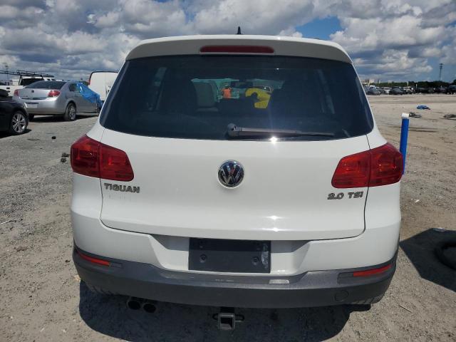 WVGAV3AXXEW096173 - 2014 VOLKSWAGEN TIGUAN S WHITE photo 6