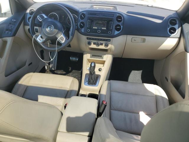 WVGAV3AXXEW096173 - 2014 VOLKSWAGEN TIGUAN S WHITE photo 8