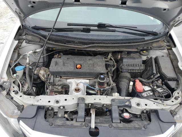 2HGFB2F58CH301846 - 2012 HONDA CIVIC LX SILVER photo 11