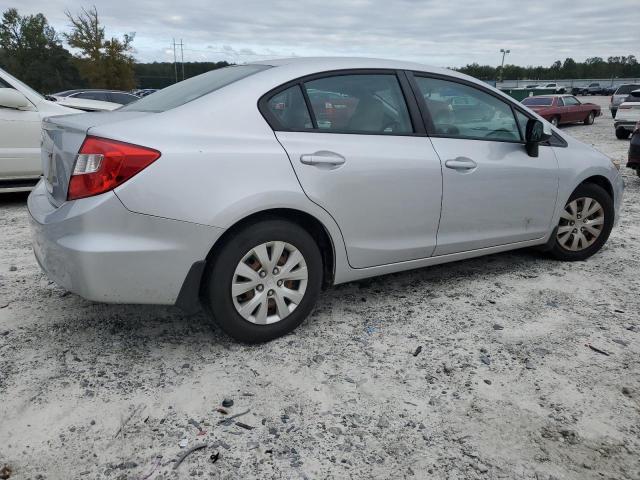 2HGFB2F58CH301846 - 2012 HONDA CIVIC LX SILVER photo 3